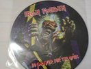 IRON MAIDEN NO PRAYER FOR THE DYING PICTURE DISC VINYL LP RECORD