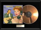 THE BIG BOPPER CHANTILLY LACE GOLD METALIZED RECORD RARE NON RIAA AWARD