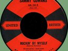 SAMMY GOWANS Rockin' By Myself / Kissin' at Drive-In 45rpm United Artists 1958