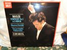 Audiophile 2 LP Decca D117D 2 stereo Mahler Symphony No 3 Zubin Mehta Tas NM