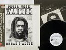 PETER TOSH WANTED DREAD & ALIVE ROLLING STONES ESS-81432 Japan OBI PROMO LP