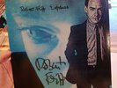 ROBERT FRIPP Exposure LP White Label Promo 1979 SIGNED  Autographed King Crimson