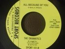 The dramatics - all because of you. New 7