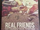 Signed Real Friends Put Yourself Back Together Vinyl Coke Bottle Clear Green