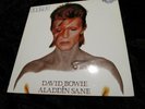 LP Coloured   David Bowie   Aladdin Sane  in weißem Vinyl