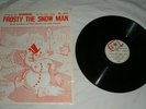 NAT KING COLE 1950 PROMO Frosty The Snowman 78rpm CAPITOL # 1203 & SHEET MUSIC