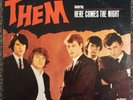 Them - Here Comes the Night rare garage rock LP on Parrot, PAS 71005 - 'Gloria'
