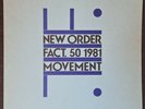 New Order FACT 50 1981 Movement LP + Original Inner Sleeve Excellent
