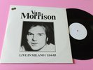 Van Morrison Live IN Milano 2LP Original UK 1983 EX