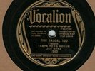 78 rpm Tampa Red Hokum Jug Band Vocalion 1540 in V+/V (Frankie Half Pint Jaxon)