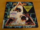 DEF LEPPARD LP HYSTERIA 1987 Polygram GOLD PROMO STAMP INNER + HYPE STICKER HTF