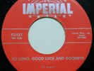 1957 Rockabilly 45 rpm WELDON ROGERS So Long, Good Luck... IMPERIAL 5451 VG++