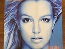 Britney Spears In The Zone Limited LP Clear Blue Splatter Vinyl Record PREOWNED