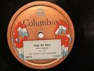 20'S JAZZ COTTON CLUB ORCHESTRA  Snag 'Em Blues / Down & Out Blues COLUMBIA 287