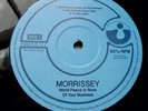 MORRISSEY World Peace Is None Of Your Business UK HARVEST 1st PRESS NEAR MINT