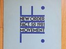 New Order Fact 50 1981 Movement Vinyl 12
