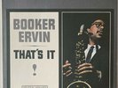 Booker Ervin That's It Candid Records Germany LP