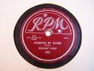 HOWLIN' WOLF Rare 78rpm on RPM LABEL #340 