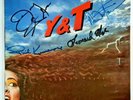 Y&T - EARTHSHAKER - SIGNED COVER - 12