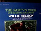 WILLIE NELSON THE PARTYS OVER 1967 RCA LSP3858 BLACK LABEL LP 1ST PRESS EX-