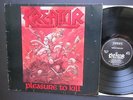 KREATOR, Pleasure To Kill, Noise N 0037, Rare Vinyl LP 1986, Thrash Metal