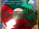 Wham Last Christmas Limited Edition 30 Aniversary Buntes Vinyl Rar Selten
