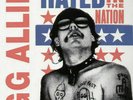 GG Allin - Hated In The Nation LP - Black Vinyl Album - NEW PUNK RECORD - G.G.
