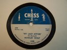 HOWLIN' WOLF Original 78rpm on CHESS LABEL#1528 