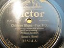 1st BLUES REC' 1914 CHINESE BLUES Ragtime SOUSA Band Auf Wiedersehen VIC 35514 x
