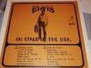 ELVIS PRESLEY LP. ON STAGE IN THE USA. 1975 WIZARDO label.