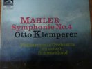 KLEMPERER - SCHWARZKOPF / MAHLER symphony no 4 / VSM CVB 941