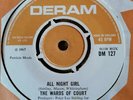 * WARDS OF COURT - ALL NIGHT GIRL - PSYCH MOD FREAK BEAT - 1967 UK DERAM 45 *
