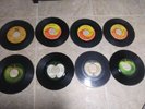 The Beatles 45 RPM Records set of 8 records No box, Set of 8 Collectors edition