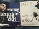 WARREN G - Smokin' Me Out - 1997 , Eazy-E Just Tah Let U Know 12” Vinyl 1995