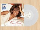 WHITE VINYL---  WHITNEY HOUSTON One Wish THE HOLIDAY ALBUM Exclusive RECORD 1001
