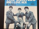 The Beatles 45 And I Love Her,Very RARE Error,No Capitol Logo on Vinyl Label