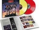KISS - DESTROYER - DOUBLE 2 VINYL LP - RED YELLOW COLOURED + 6 BONUS TRACKS