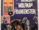 A STORY OF DRACULA, THE WOLFMAN & FRANKENSTEIN / COMIC BOOK & VINYL RECORD SET