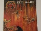 SLAYER HELL AWAITS LP RECORD BLOOD SPLATERED PICTURE NEW/never played
