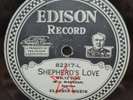 Shepherd's Love A Kiss in the Dark Edison Diamond Disc Claudia Muzio 82317 A8