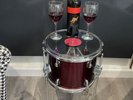 The Red Hot Chilli peppers Record Drum Table *Upcycled Furniture* Shabby Chic
