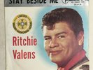 RITCHIE VALENS Stay Beside Me Big Baby Blues Del-Fi 4128 pic slv only
