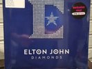 ELTON JOHN DOUBLE  LP ' DIAMONDS ' LIMITED EDITION BLUE VINYL - SEALED