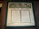 RARE Edison Record Artwork box ( Artist Norman Price ) Edison 80018 1912 