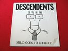 Descendents MILO GOES TO COLLEGE LP 1990 PRESS. KBD black flag all enjoy EX++