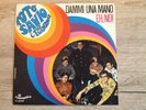 ITALIAN BEAT TOTO' SAVIO & THE SHAMROCKS.  DAMMI UNA MANO 45pm Italy '60 years