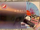 AMERICAN FOOTBALL 3 LP 2019 Early Bird Edition Blue Red Splatter NM 183547E