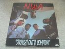 N.W.A. ?- Straight Outta Compton 1988 UK LP 4th & BROADWAY 1st