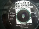 The Miracles 7 inch 45 rpm single vinyl-