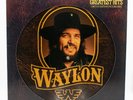 Waylon Jennings Greatest Hits Limited Edition Picture Disc • PROMO COPY 1979